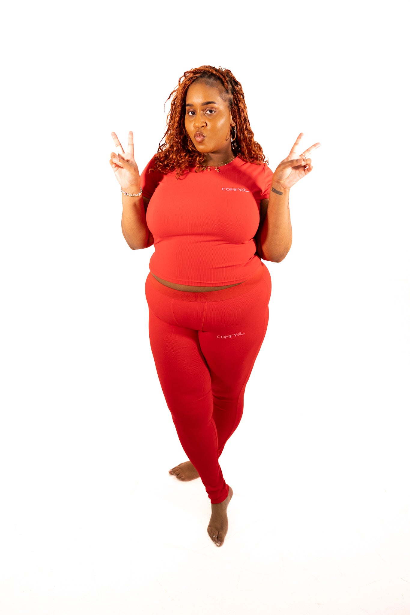 Love In Rose - Basic Legging Set