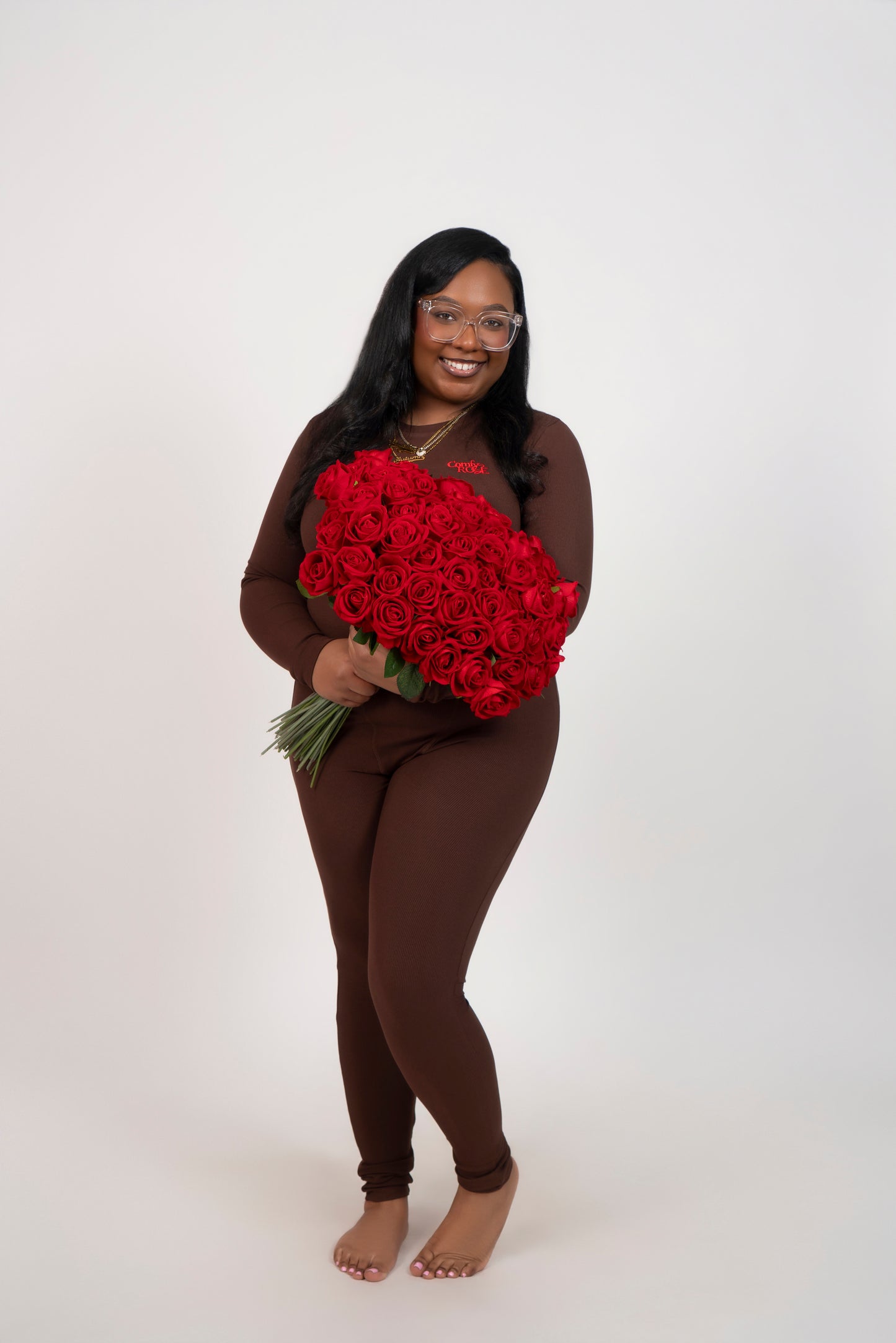 Chocolate Basic Legging Set