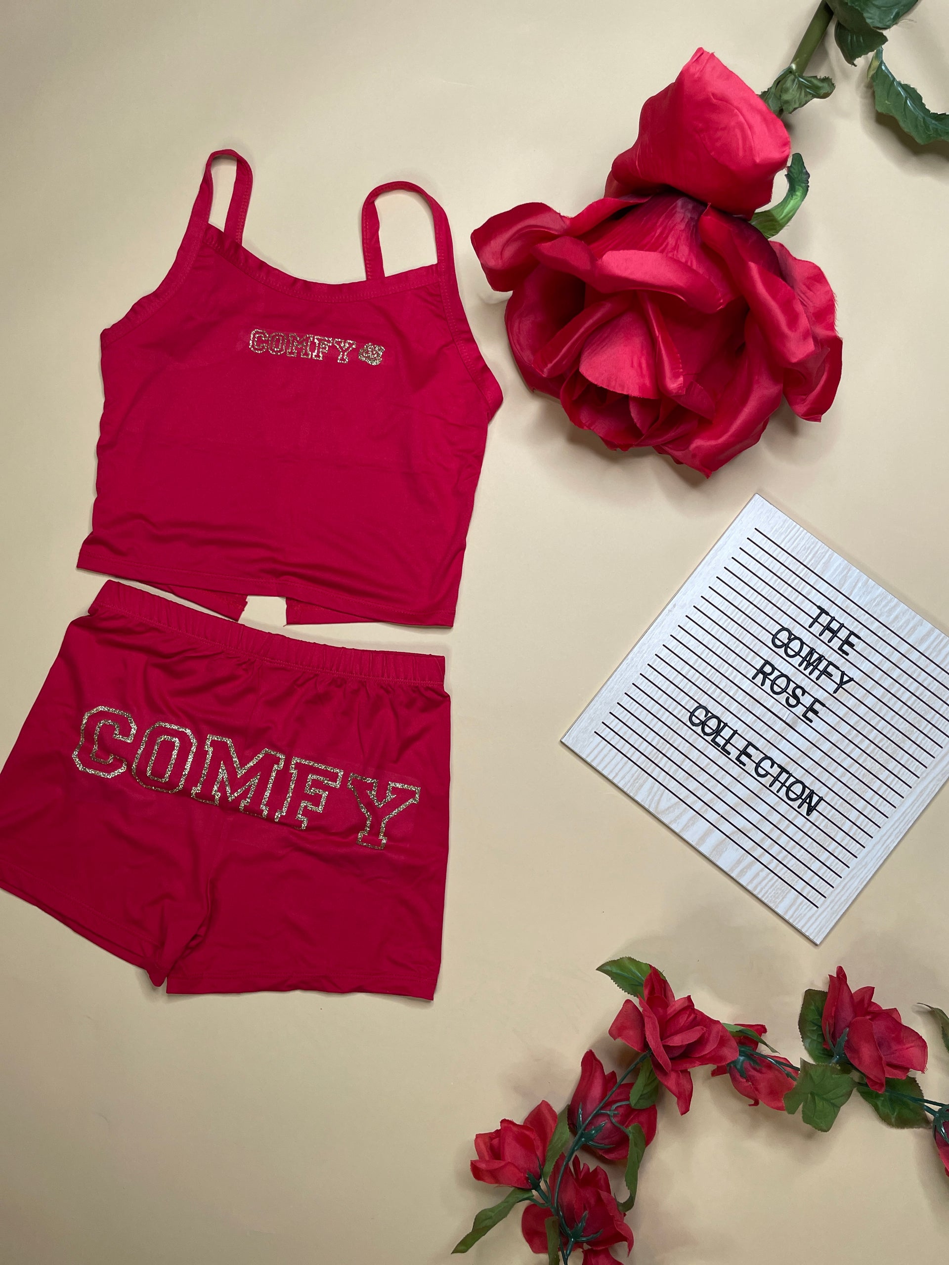 Comfy Cheeky Set - Ruby – The Comfy Rose Collection