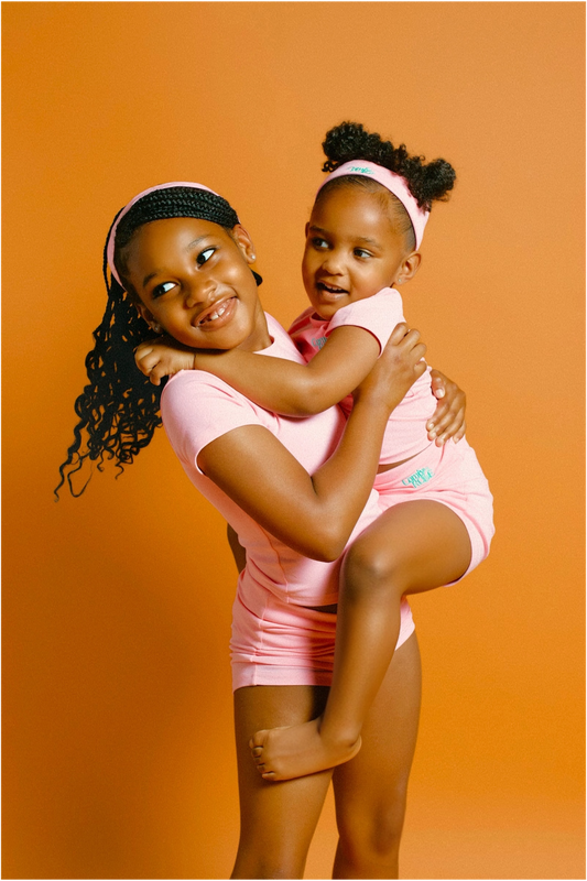 Princess Pink - Kids Yoga Short Set