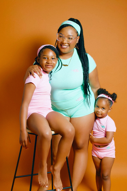 Queen Green - Yoga Short Set